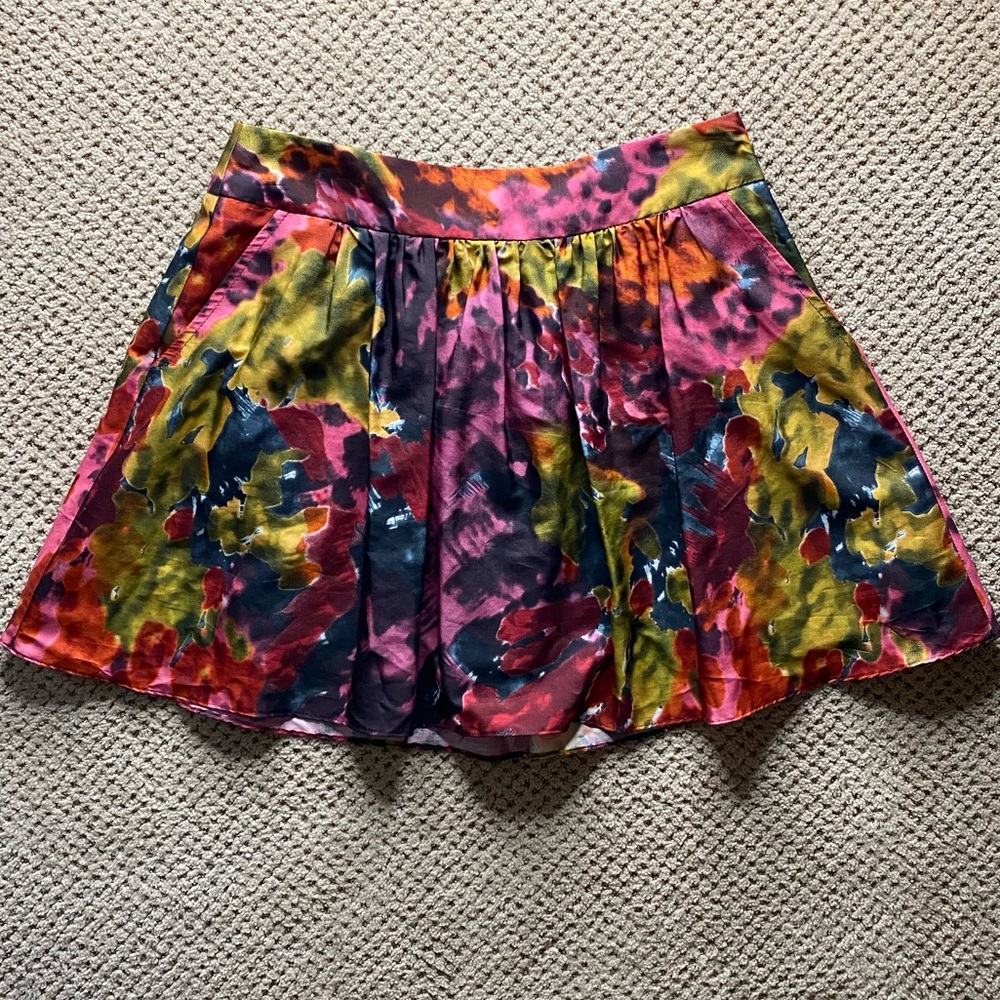Flowy Silk Skirt